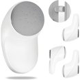thumbnail image 1 of Topes de puerta de seguridad para niños, 4 piezas, blanco, topes de puerta antigolpes, seguridad para niños, tope de puerta con adhesivo y almohadilla de silicona , habrá una cierta diferencia de col TUNC Sencillez, 1 of 5