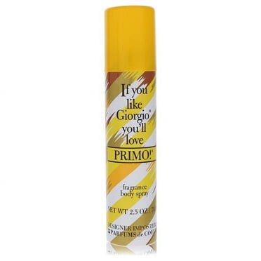 Designer Imposters Primo! by Parfums De Coeur Body Spray 2.5 oz for Women Pack of 3