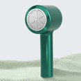 thumbnail image 1 of Afeitadora de tela eléctrica, afeitadora de suéter por USB, eliminador de pelusas para ropa, cortinas Bobble, ropa de tela, eliminación de , VERDE BLESIY removedor de pelusa eléctrico, 1 of 8