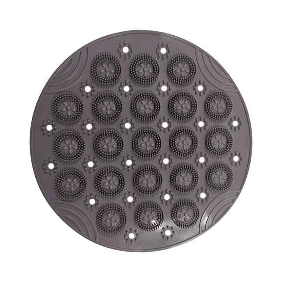 Utoimkio Non-slip Bathroom Rug,Round Bathroom Shower Mat,Household Shower Quick-dry Suction Cup Floor Mat