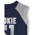 thumbnail image 4 of The Children's Place Baby & Toddler Boys Sleeveless Varsity Muscle Tank Top, Sizes 6M-5T, 4 of 4