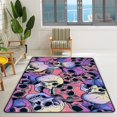 thumbnail image 2 of Crawling Indoor Carpet Play Mat Skulls Colorful for Living Room Bedroom Educational Nursery Floor Mat Area Rugs 72x48in, 2 of 6