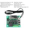 thumbnail image 4 of 2Pcs W1209 Temperature Controller Module with Case LED Display Digital Thermostat Module with Waterproof Probe, 4 of 8