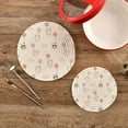 thumbnail image 2 of Panda 2 Pack Pot Holders Trivets, Heat Resistant Hot Pads for Kitchen Table Decoration Trivets for Hot Dishes/Pot/Bowl/Teapot/Hot Pot Holders, 7" + 9.45", 2 of 7
