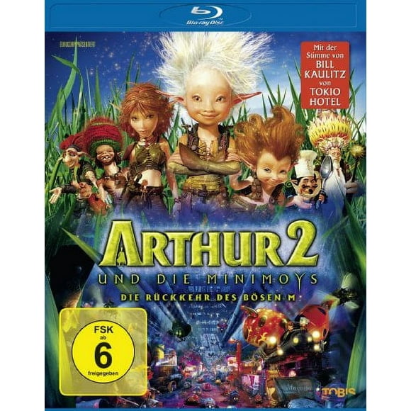 Arthur and the Revenge of Maltazard (2009) ( Arthur et la vengeance de Maltazard ) ( Arthur 2: Arthur and the Great Adventure ) (Blu-Ray)