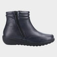 thumbnail image 2 of Fleet & Foster Bottines en Cuir à Fermeture Éclair pour Femmes Morocco Twin, 2 of 4