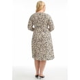 thumbnail image 2 of June & Vie Women's Plus Size Sweetheart Swing Dress, 2 of 6