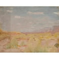 thumbnail image 3 of Jan Ciągliński 14x12 Black Modern Framed Museum Art Print Titled - Steppe (Transcaspian Land) from the Journey to Turkestan (1912), 3 of 5