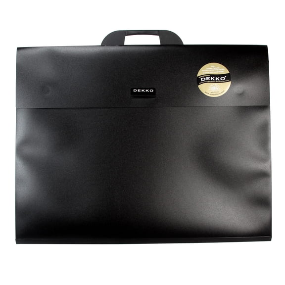 Dekko Translucent Folio, 19 in x 25 in, Jet Black