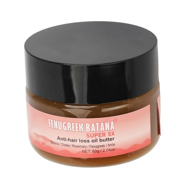 Mantequilla para el Cabello Crema Batana, 2.1 oz Mantequilla Batana Aceite Para El Cabello Hidratante Portátil para Diariamenté