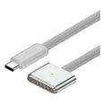 thumbnail image 2 of Mr. Gadgets Cargador 100w Compatible Con Magsafe 3 (2m) Pd 140w Magnético Trenzado Power Cube 100w Cargador Carga Ultra Rápida Pd Qc Gan, 4 Puertos, Compatible Con Macbook Air/ Pro M2 M3 M4, 2 of 7