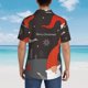 thumbnail image 4 of Fotbe Christmas Gnomes In Red Hats Camisa Hawaiana para Hombre Unisex – Camisa Casual de Verano con Botones de Manga Corta de Algodón y Lino,Medium, 4 of 7