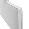 thumbnail image 3 of Headboard, King Size, Velvet, Light Grey Gray, Modern Contemporary Urban Design, Bedroom Master Guest Suite, 3 of 7