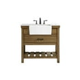 thumbnail image 3 of 36 inch single bathroom vanity in driftwood, 3 of 8