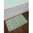 thumbnail image 2 of Woodsy Bath Mat, Friendly Woodland Creatures Mushrooms and Plants in Cartoon Style, Plush Bathroom Decor Mat with Non Slip Backing, 29.5" X 17.5", Multicolor, by Ambesonne, 2 of 2