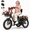 Black, variant on ESKUTE T300 E Trike Electric Tricycle for Adults, 750W Brushless Motor 18MPH+ Fat Tire Folding Trike, Step-Thru 3 Wheel Electric Bicycle, Up to 55 Miles Black, UL2849
