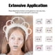 thumbnail image 4 of Vogacara Joyas para la frente de ojos, pegatinas autoadhesivas de diamantes de imitación, maquillaje facial ostentoso, decoraciones DIY para Tratamientos faciales tipo 4, 4 of 6