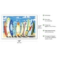 thumbnail image 2 of Group Hug - Surfboard Art - From an Original Color Painting by Scott Westmoreland - Master Art Print (Unframed) 12in x 18in, 2 of 4