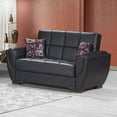 thumbnail image 1 of AIR ARMADA LOVESEAT 115 BLACK PU, 1 of 1