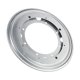 thumbnail image 3 of Plato giratorio Lazy Susan redondo galvanizado de alta resistencia con rodamiento y placa giratoria (23 cm, plateado), 3 of 5