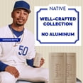 thumbnail image 2 of Native Aluminum Free Deodorant for Men, Sandalwood & Coconut, Well-Crafted, 3.1 oz, 2 of 9