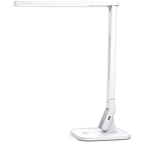 TaoTronics LED Desk Lamp with USB Charging Port, 4 Lighting Modes with