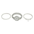 thumbnail image 3 of Conjunto De Pulsera De Reloj Para Mujer, Joyería De Pulsera De Reloj, Caja De Regalo Elegante Con Decoración De Diamantes De Imitación Empaquetada Para Vacaciones, 3 of 7