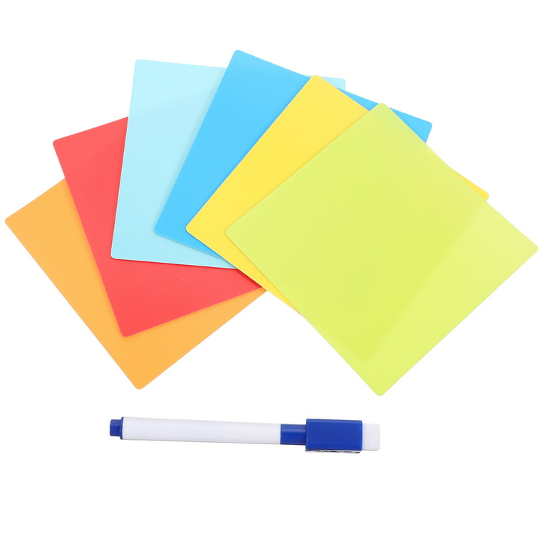 Notes Stickers Sticky Dry Erase Reusable Whiteboard Memo Note Labels Post  Pads Adhesive Paper Notepads Sticker Board 