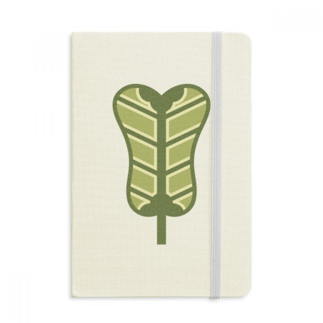 Palmleaf Ventilateur Chine Modèle Cahier Officiel Tissu Couverture Rigide Journal Journal Classique