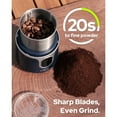 thumbnail image 4 of Toytexx Cordless Coffee Grinder with Stainless Steel Blade, Electric Spice Grinder, 85 grinds per charge, 4 of 7