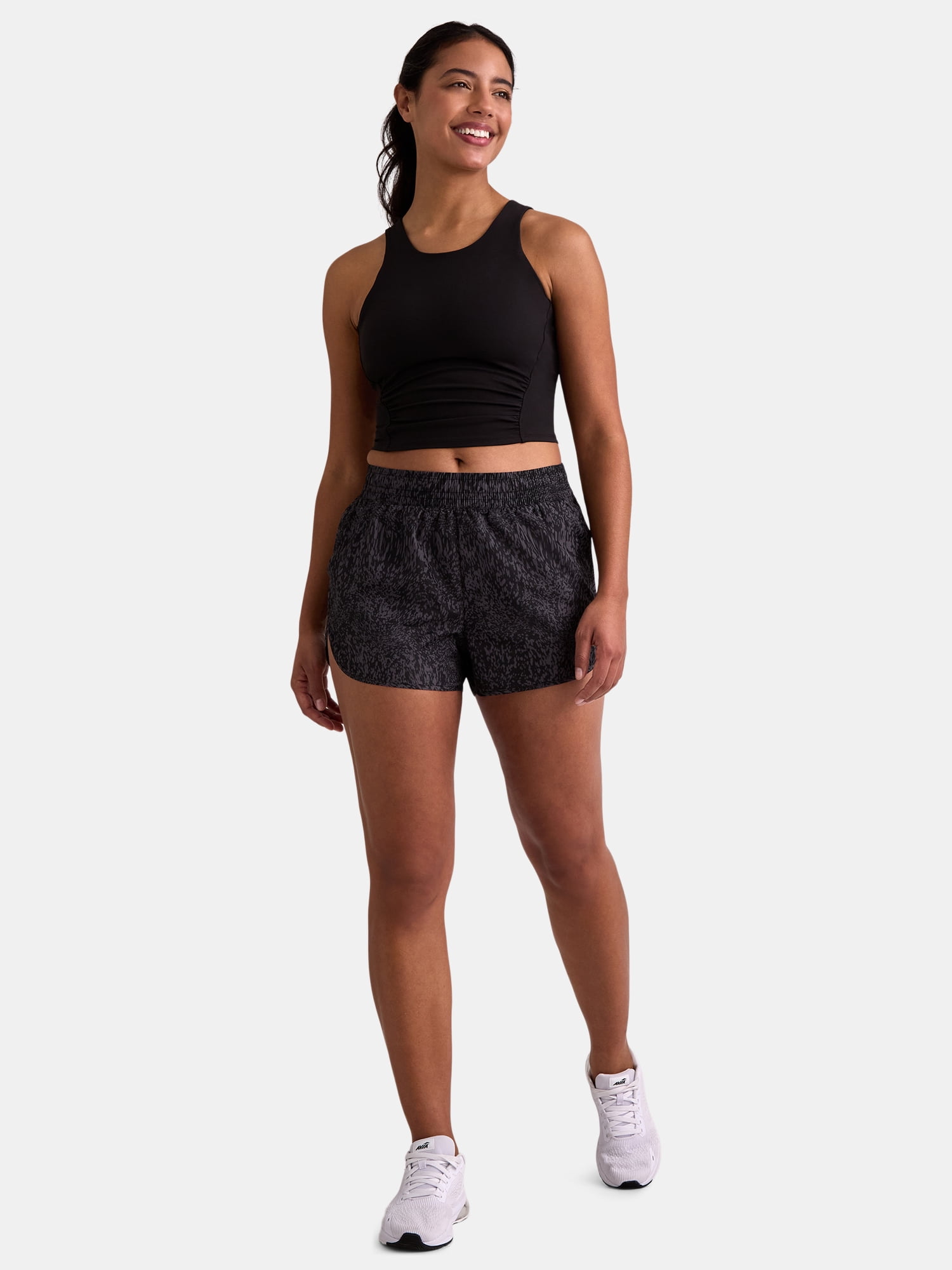Athletic Works Women's and Women's Plus Running Shorts, Sizes XS-4X