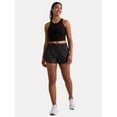 thumbnail image 2 of Athletic Works Women's and Women's Plus Running Shorts, Sizes XS-4X, 2 of 5