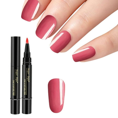 Mnycxen Best Pick Latest Trends Must Have 1 Pc 3 In 1 Step Nail Gel Painting Varnish Pen One Step Nail To Use UV Gel 5ml