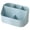 Blue, variant on Desktop Compartment Storage Box for Desk Organization,Multifunction Plastic Organizer for Cosmetics Stationery Vanity Table Home Office Use,desk organizer,Blue,1PC