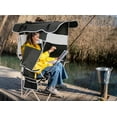 thumbnail image 3 of Camping Chair with Shade Canopy, Fishing Chair, Portable Camping Chairs, Folding Camping Chair (1-PACK Green), 3 of 5