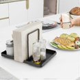 thumbnail image 2 of Metal Napkin Holder with Salt & Pepper Shakers Storage Caddy, Standing Paper Napkin Holder for Kitchen & Dining Table Decor, 2 of 5