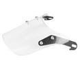 thumbnail image 3 of Motorcycle Windshield  Motorcycle Wind Deflector  Windscreen Windscreen Wind Deflector Motorcycle Suits 5-7" Round Headlights Windshield For YAMAHAWhite, 3 of 8
