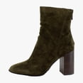 thumbnail image 2 of Steve Madden Obsession Women's Boots Olive Suede Size 8 M, 2 of 8