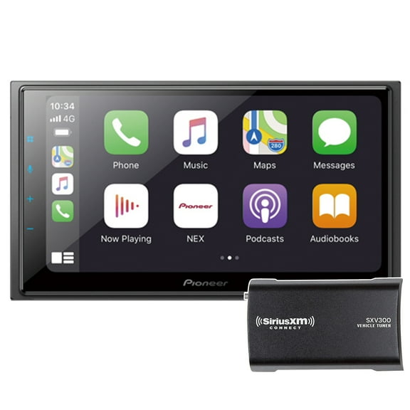 New Pioneer DMH-W4660NEX 6.8" 2-DIN Multimedia Receiver with Satellite Radio Tuner