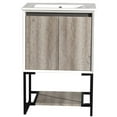 thumbnail image 3 of Marseille 24 Single, Two Doors, Open Shelf Bathroom Vanity, 3 of 3