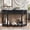 Black, variant on 52 - inch Console Table with Simple Shape | Store Debris Basket and Pot Culture | Easy to Access Items