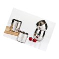 thumbnail image 1 of Dalazy Tasse à Café au Lait Double Paroi en Acier Inoxydable 120ml, 1 of 9