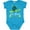 Turquoise, variant on Inktastic Vero Beach, Florida Happy Sea Turtle Boys or Girls Baby Bodysuit