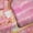 Pink L, variant on Feelyou Chic Pink Monogrammed M Black Out Curtains, Glitter Mermaid Scale Curtains Pack of 2 (42x63 Each), Dreamy Princess Cartoon Bedroom Curtains, Blackout Curtains Home Decor