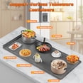 thumbnail image 2 of HYEDSM Fast Heating Warming Mat for Food, XL 36"x16", Electric Food Warmer with 6 Level Adjustable Temperature and 6 Hours Timer, Full-Surface Portab, 2 of 7