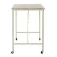 thumbnail image 5 of SAFAVIEH Callie Classic Farmhouse Rolling Desk, Light Oak/Cream, 5 of 9
