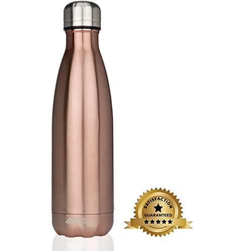Modern Innovations 17 Ounce Stainless Steel Water Bottles 2 pack 