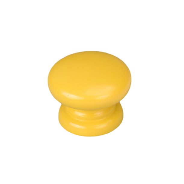 Moyic Pomo de puerta de armario pequeño, accesorio para muebles del hogar, tirador de cajón cerrado, manijas de puertas, componente modificado de Decoración del hogar Amarillo Moyic HA067450-03