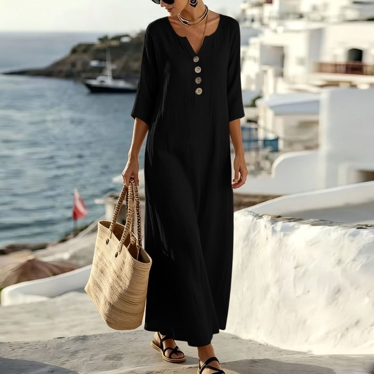 cotton lounging dresses Plus Size Lounge Dresses For Women