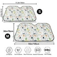 thumbnail image 3 of Fotbe Easter Rabbit Car Windshield Sunshade | Sun Visor Protector Front Window Shade, Keeps Out UV Rays, Keeps Your Vehicle Cool-, 3 of 7